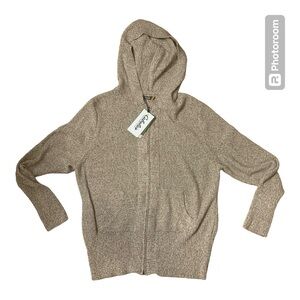 Cabela’s NWT Zio up hooded sweater Sz L Colour Raffia